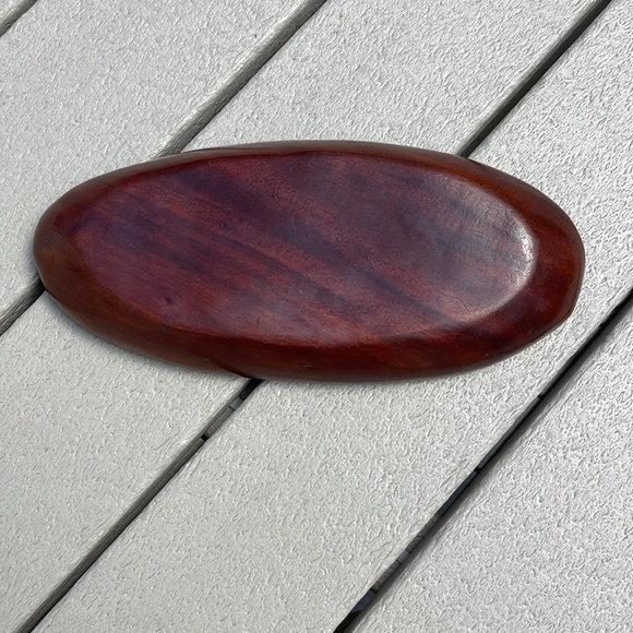 Small Oval Wood Bowl - Picture 3 of 7
